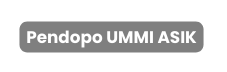 Pendopo UMMI ASIK